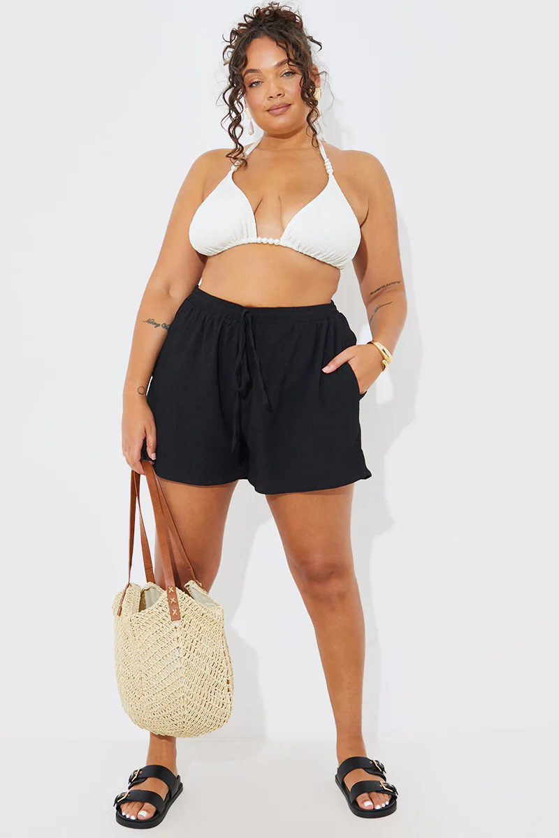 Textured Beach Co-Ord Short - Image 6