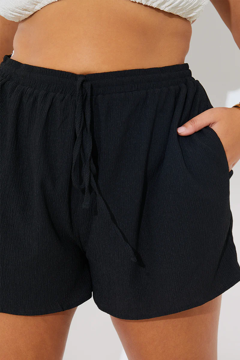 Textured Beach Co-Ord Short - Image 7