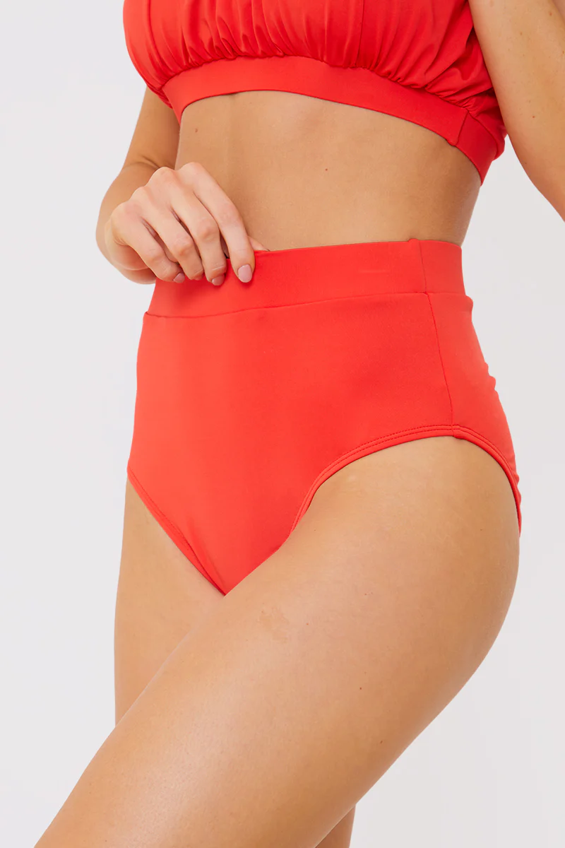 Waistband Detail Bikini Bottom - Image 3