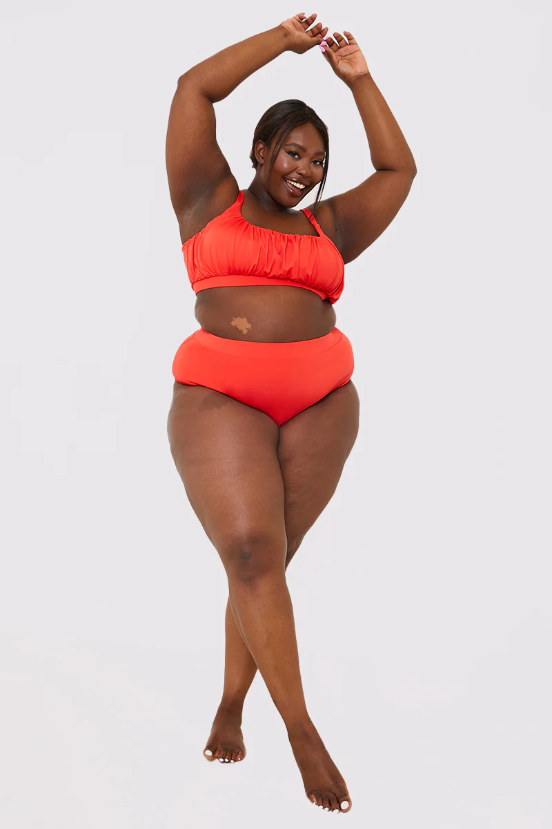 Waistband Detail Bikini Bottom - Image 7