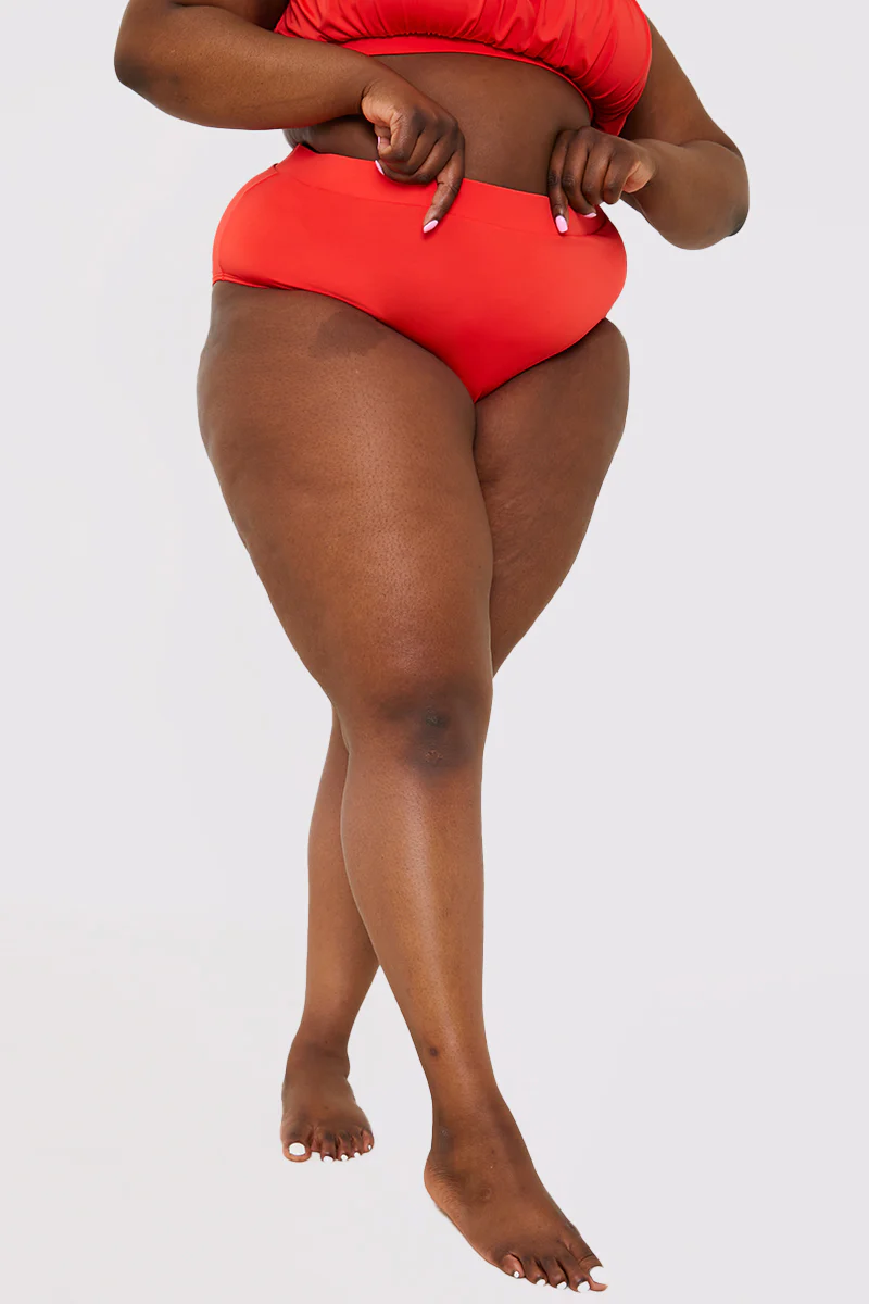Waistband Detail Bikini Bottom - Image 8