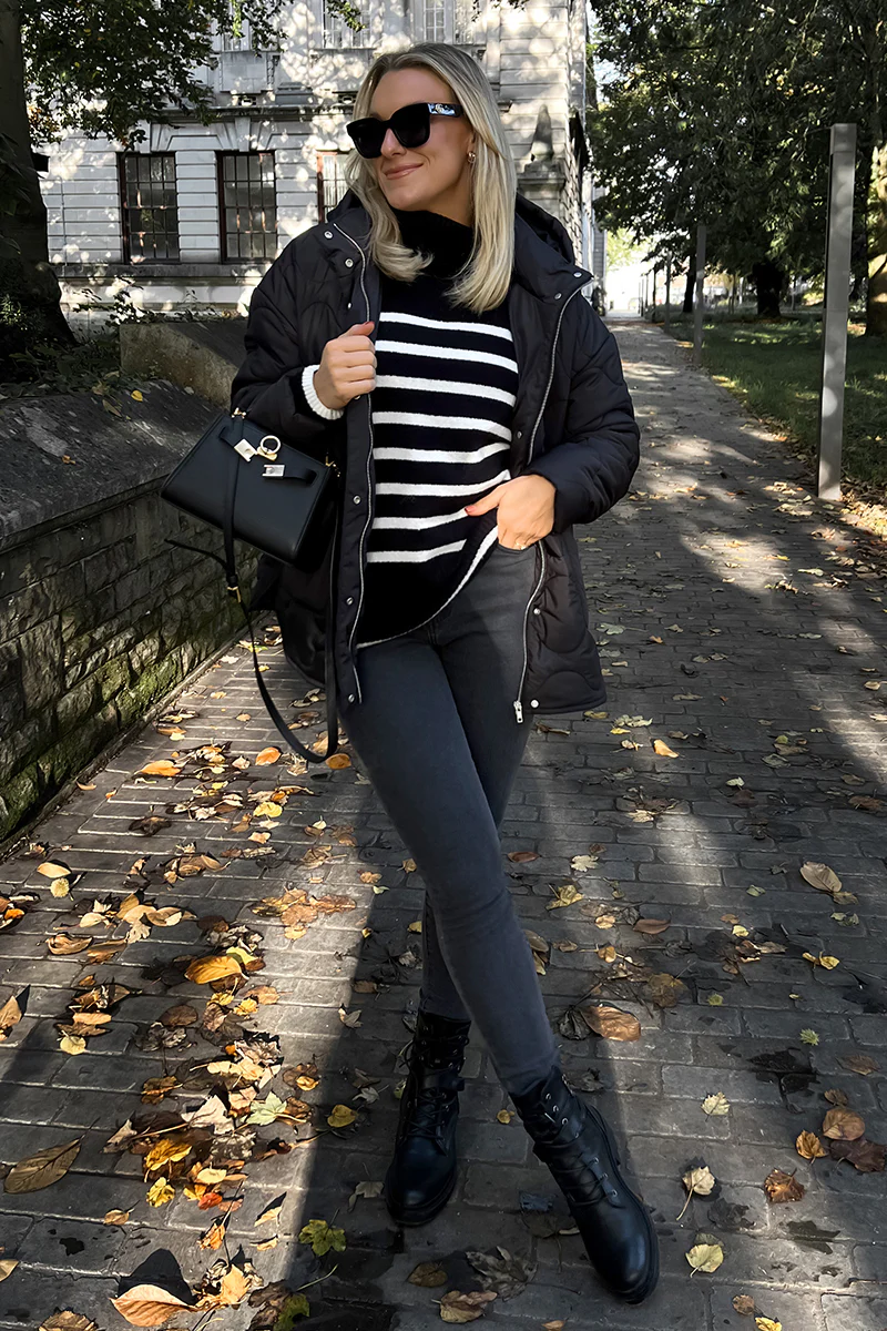 Isobelle Skinny Jean in Black - Image 7