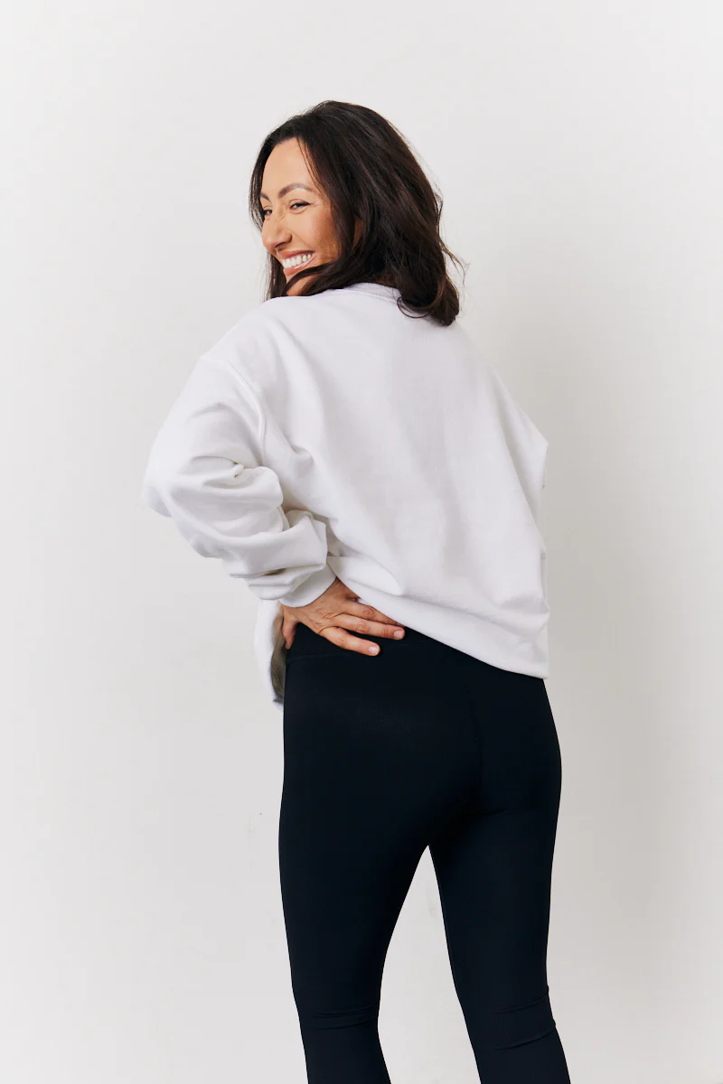 White Bride Slogan Sweatshirt - Image 3