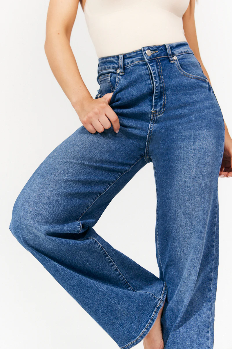 Isla Wide Leg Jeans - Image 3