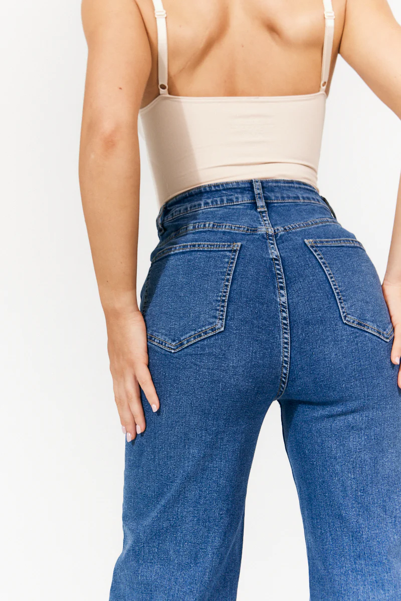 Isla Wide Leg Jeans - Image 4