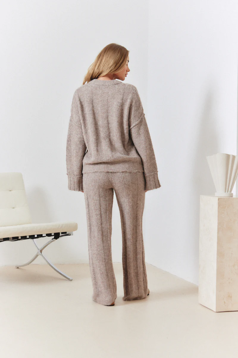 Exposed Seam Knit Co-Ord Jumper - Image 4