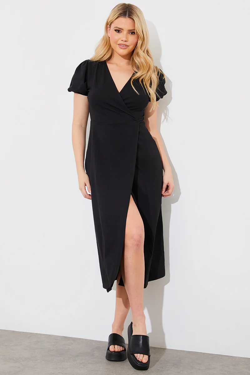 Wrap Midaxi Dress - Image 2