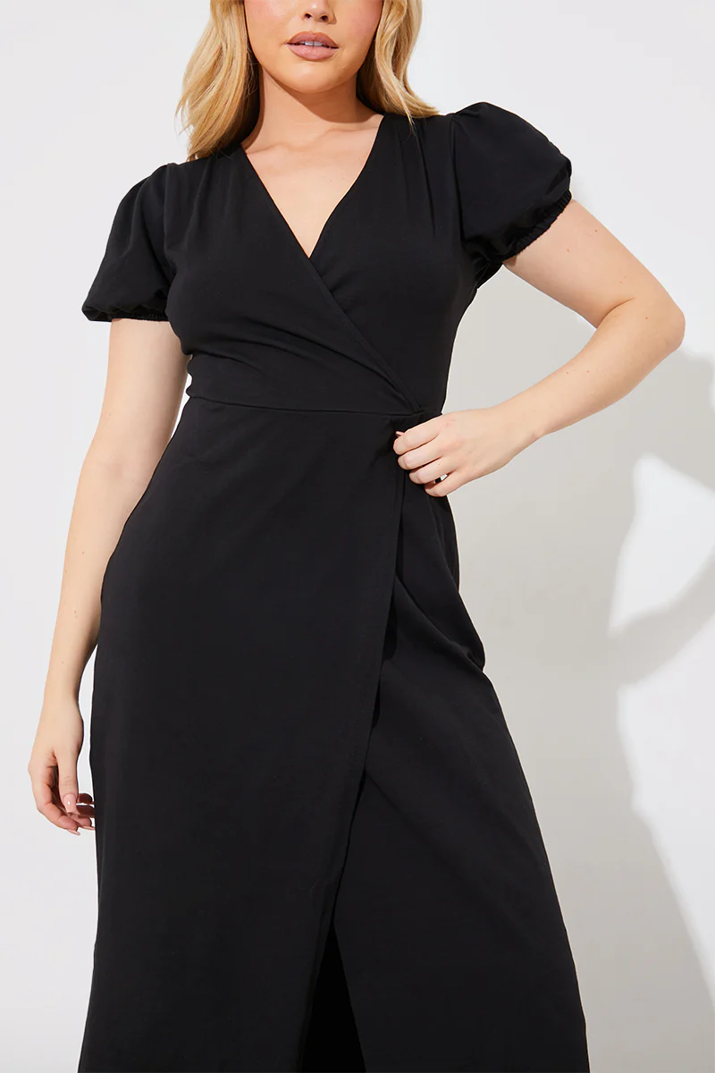 Wrap Midaxi Dress - Image 9