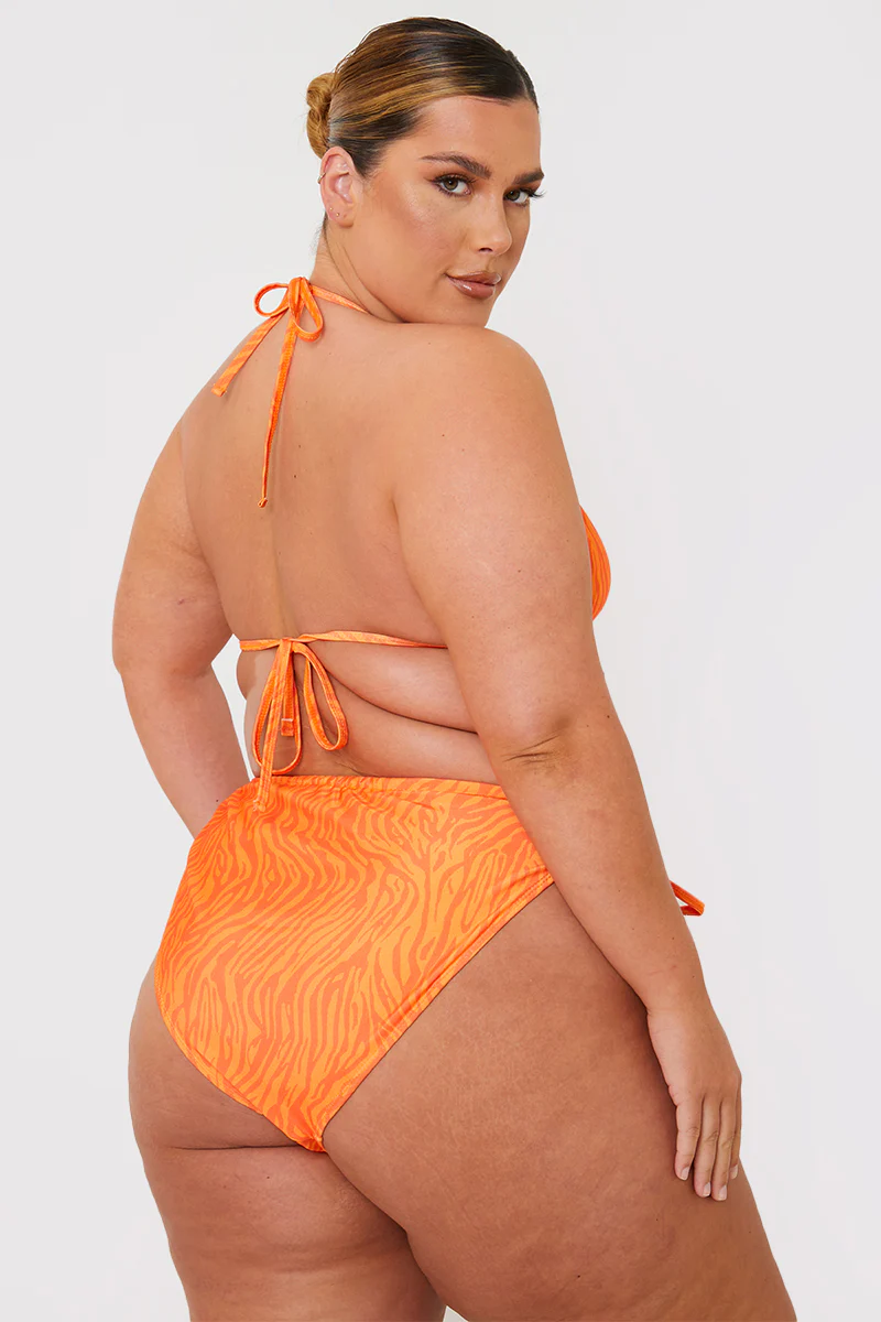 Zebra Print Bikini Bottoms - Image 6