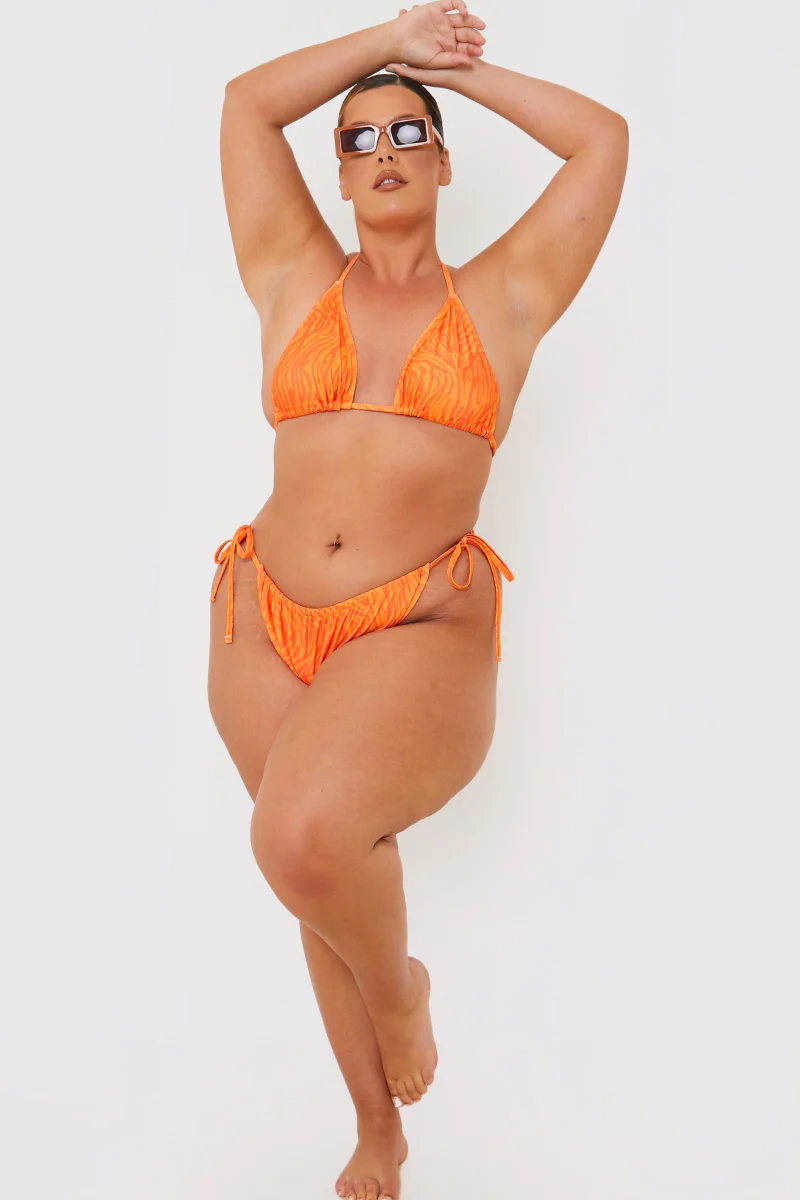 Zebra Print Bikini Bottoms - Image 8